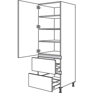 Nobilia Geschirr-- Vorratsschrank NH2A30-1 25126