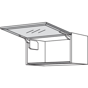 Nobilia Glas-Wandschrank Square WKSQ90-36 37519