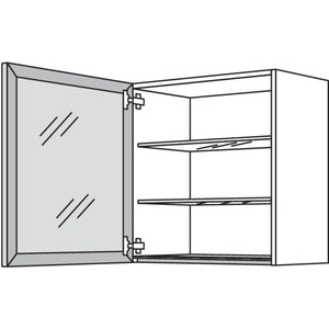 Nobilia Glas-Wandschrank Square WSQ45-1 37524