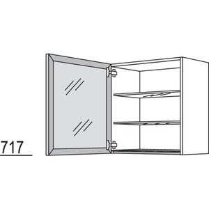 Nobilia Glas-Wandschrank Square WSQ60-1 37526