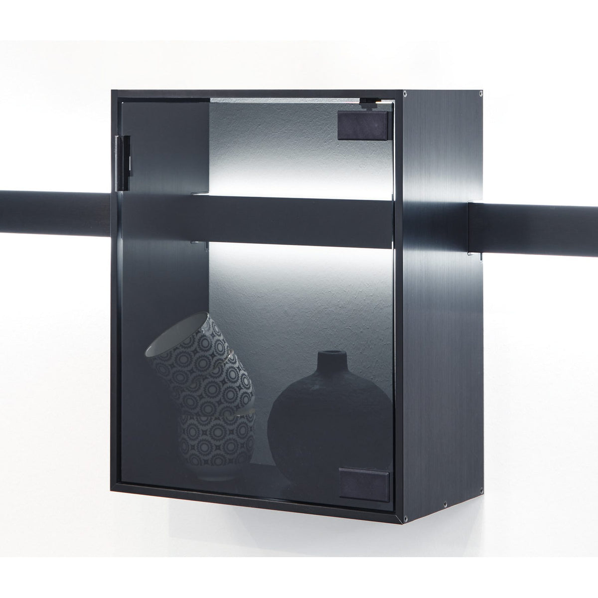 Nobilia Glastuer fuer Aluminium-Regal Sign Emotion SERNGTM30 33609