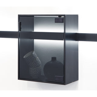 nobilia Glastür für Aluminium-Regal Sign Emotion SERNGTM30 27,9 cm