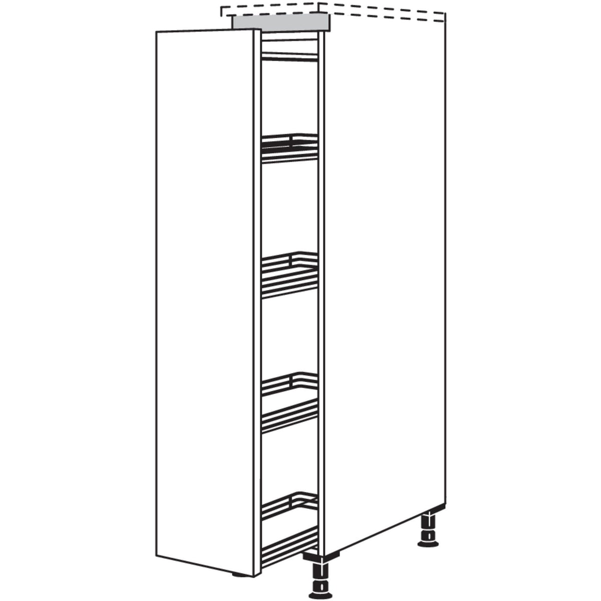 Nobilia Highboard Apothekerschrank NHA30 42733