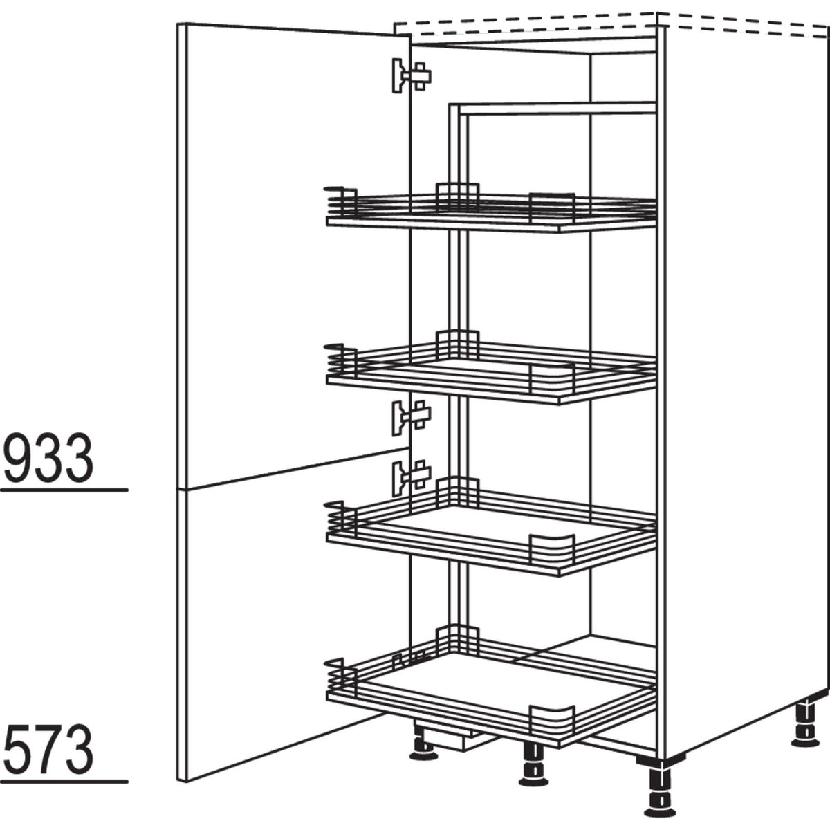 Nobilia Highboard Cargo HC60 21572