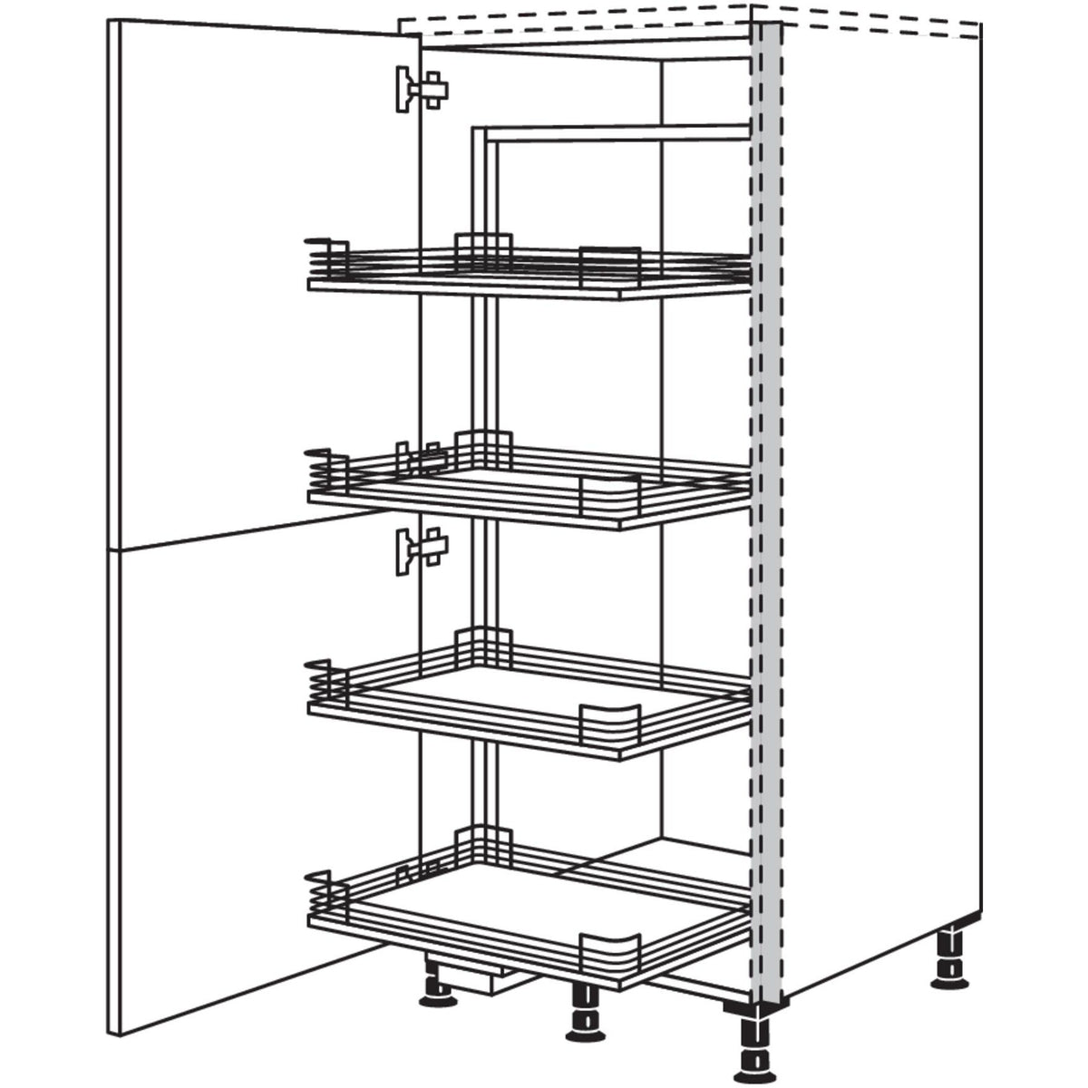 Nobilia Highboard Cargo NHSC60 56572
