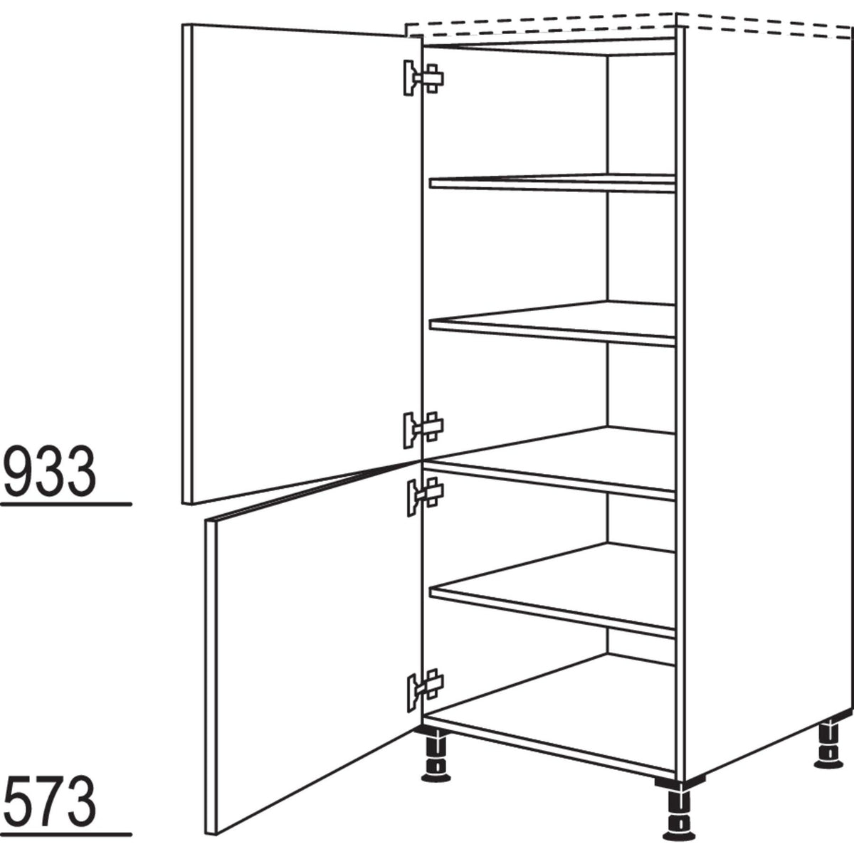 Nobilia Highboard H50 21770