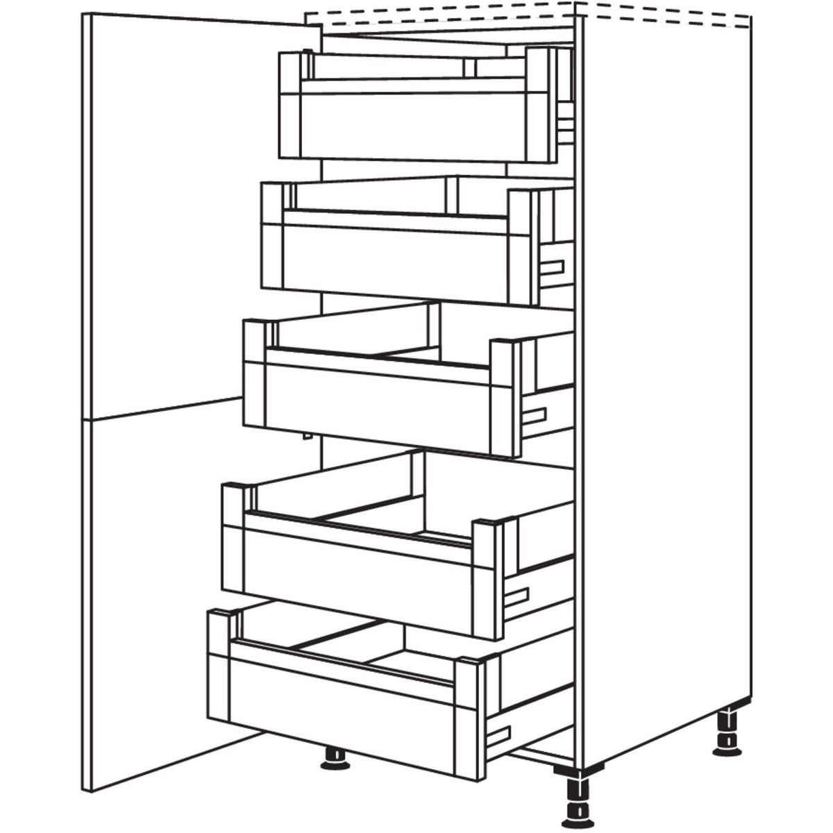 Nobilia Highboard HDI40 25587