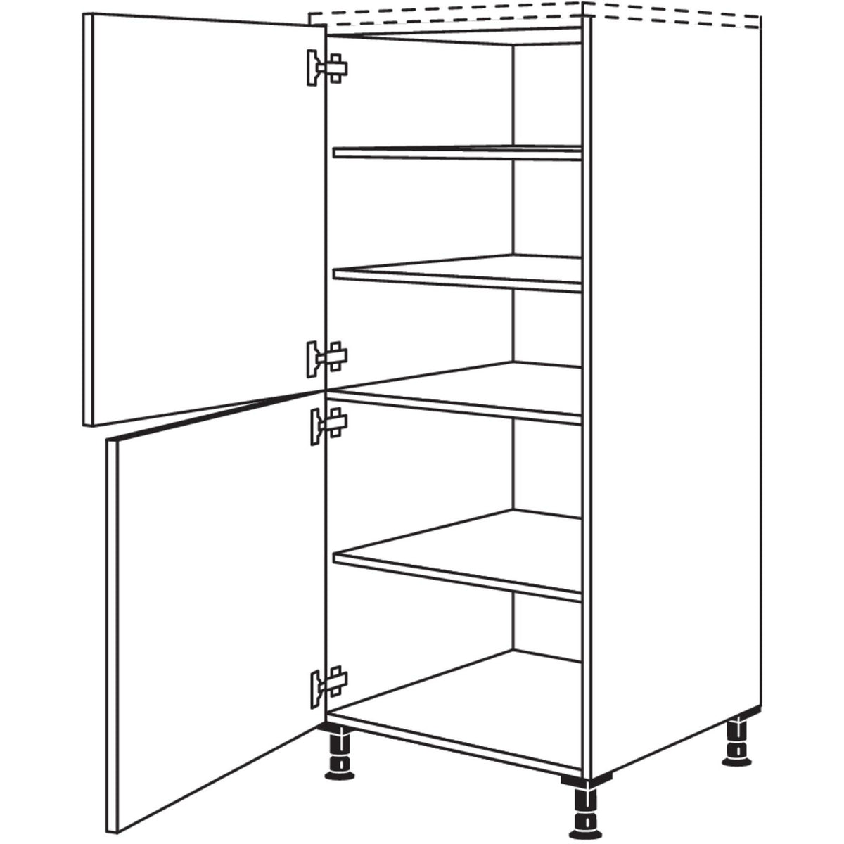 Nobilia Highboard HDV50 24770