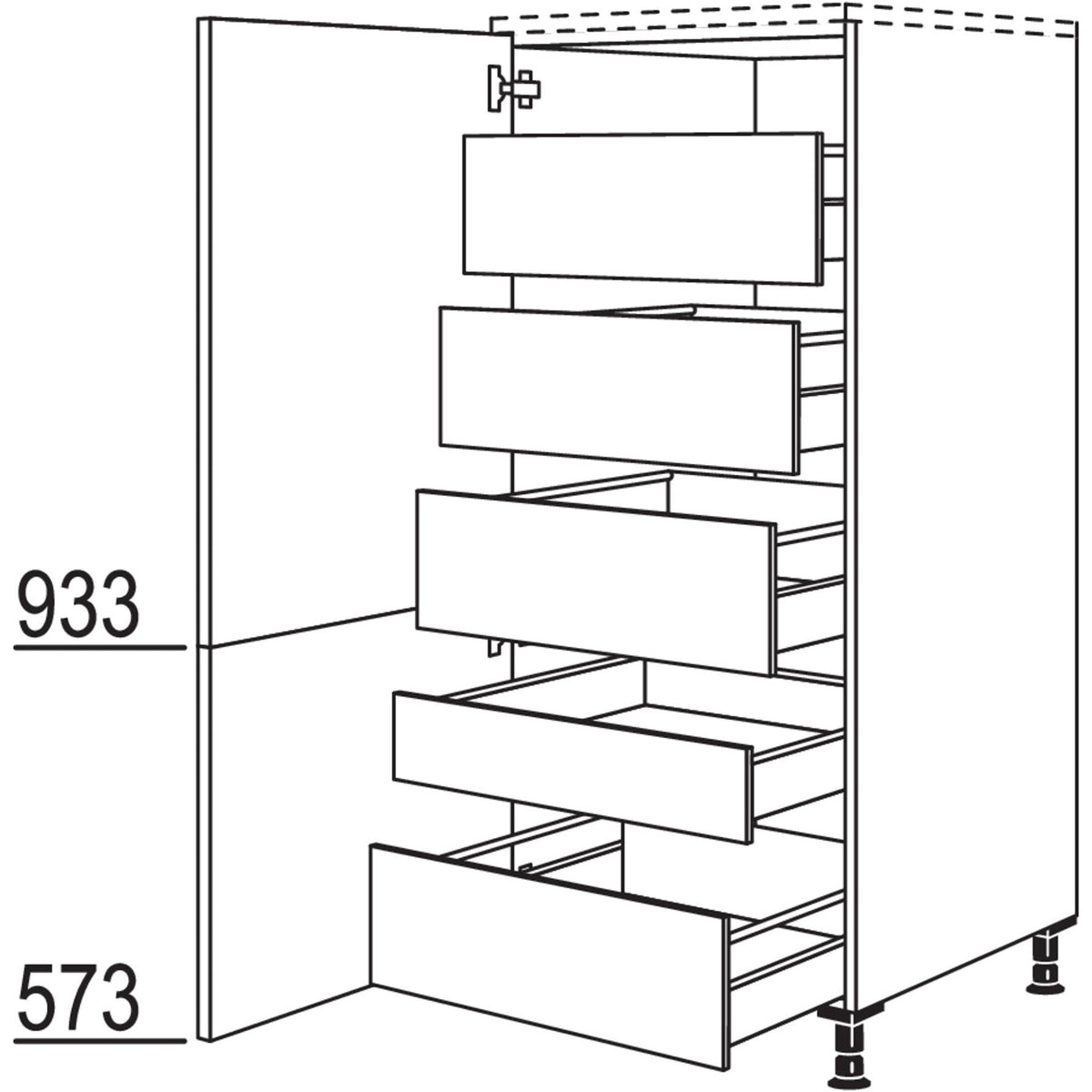 nobilia Highboard HI60 21592