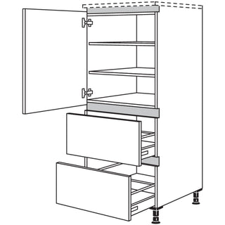 nobilia Highboard NH2A40 40 cm - Natura | 157