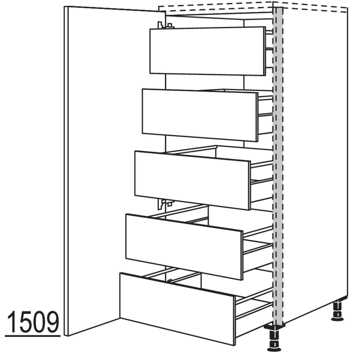 nobilia Highboard NHSIF50 56719
