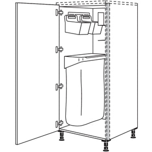 nobilia Highboard mit Ordnungssystem Laundry-Area NHSOSF60 56725