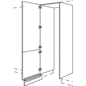 Nobilia Hochschrank-Durchgangstuer HDWDT60-1 56626