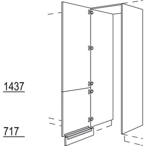 Nobilia Hochschrank-Durchgangstuer HDWDT60-3 56666