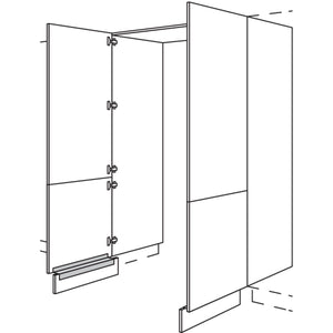 Nobilia Hochschrank-Durchgangstuer HDWDT120-1 56629