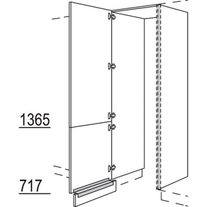 nobilia Hochschrank-Durchgangstuer NHSWDT60-2 20840