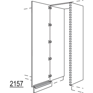 nobilia Hochschrank-Durchgangstuer NHSWDTF60-3 20872