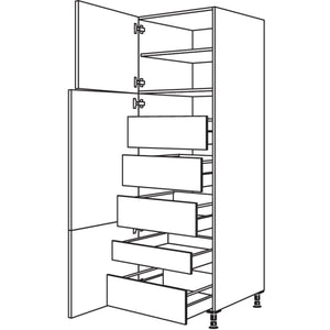 nobilia Hochschrank HI60-2 35054