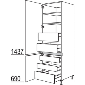 nobilia Hochschrank NHI50-3 47133