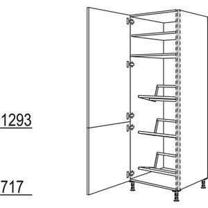 Nobilia Hochschrank fuer Getraenkekisten NHSGTK60-1 21193