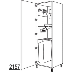 nobilia Hochschrank mit Ordnungssystem Laundry-Area HOSF60-3 43085