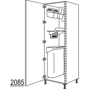 nobilia Hochschrank mit Ordnungssystem Laundry-Area NHSOSF50-2 36124