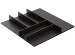Nobilia Holz-Besteckeinsatz Esche schwarz BE60N 39406
