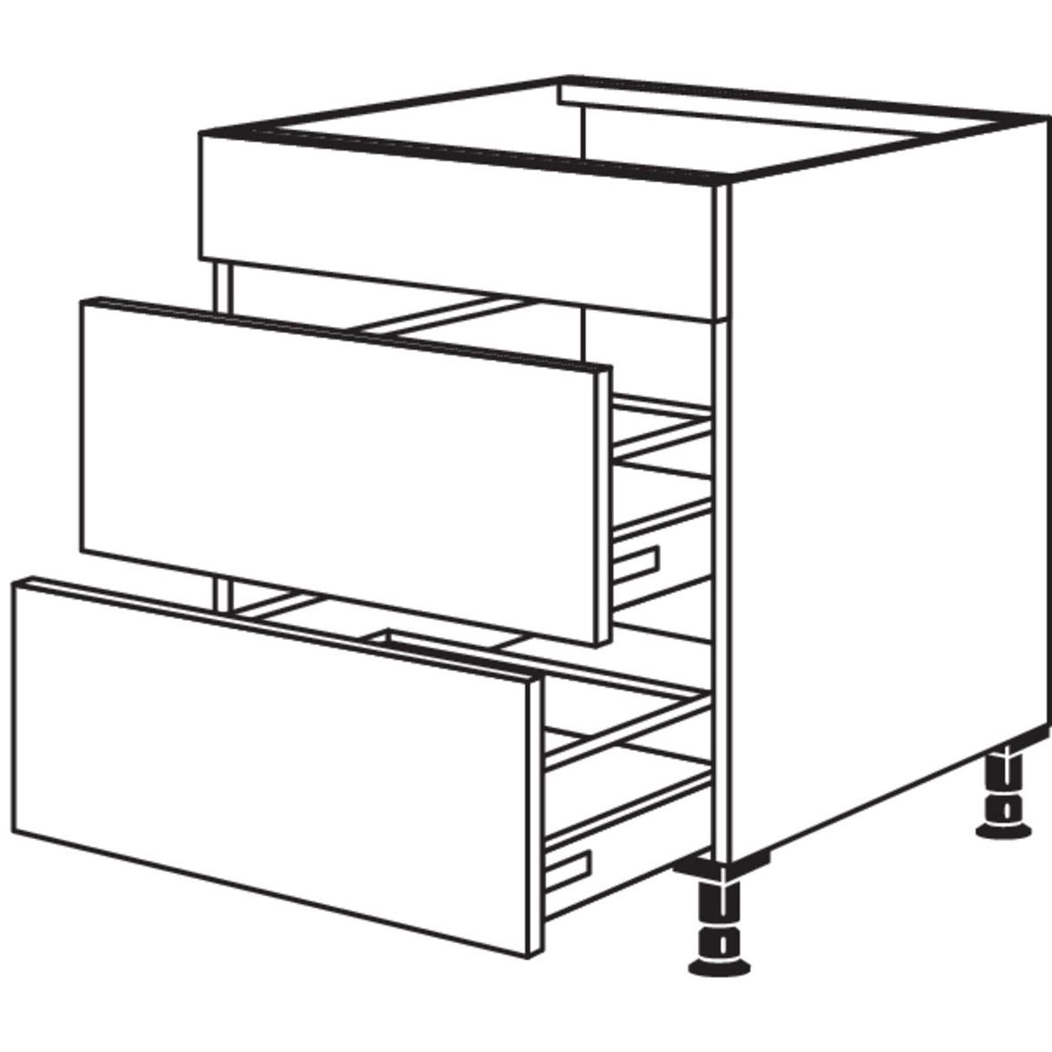 Nobilia Kochstellenschrank KA60 22340