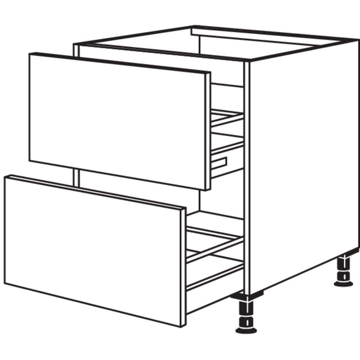 Nobilia Kochstellenschrank KD2A100 23360