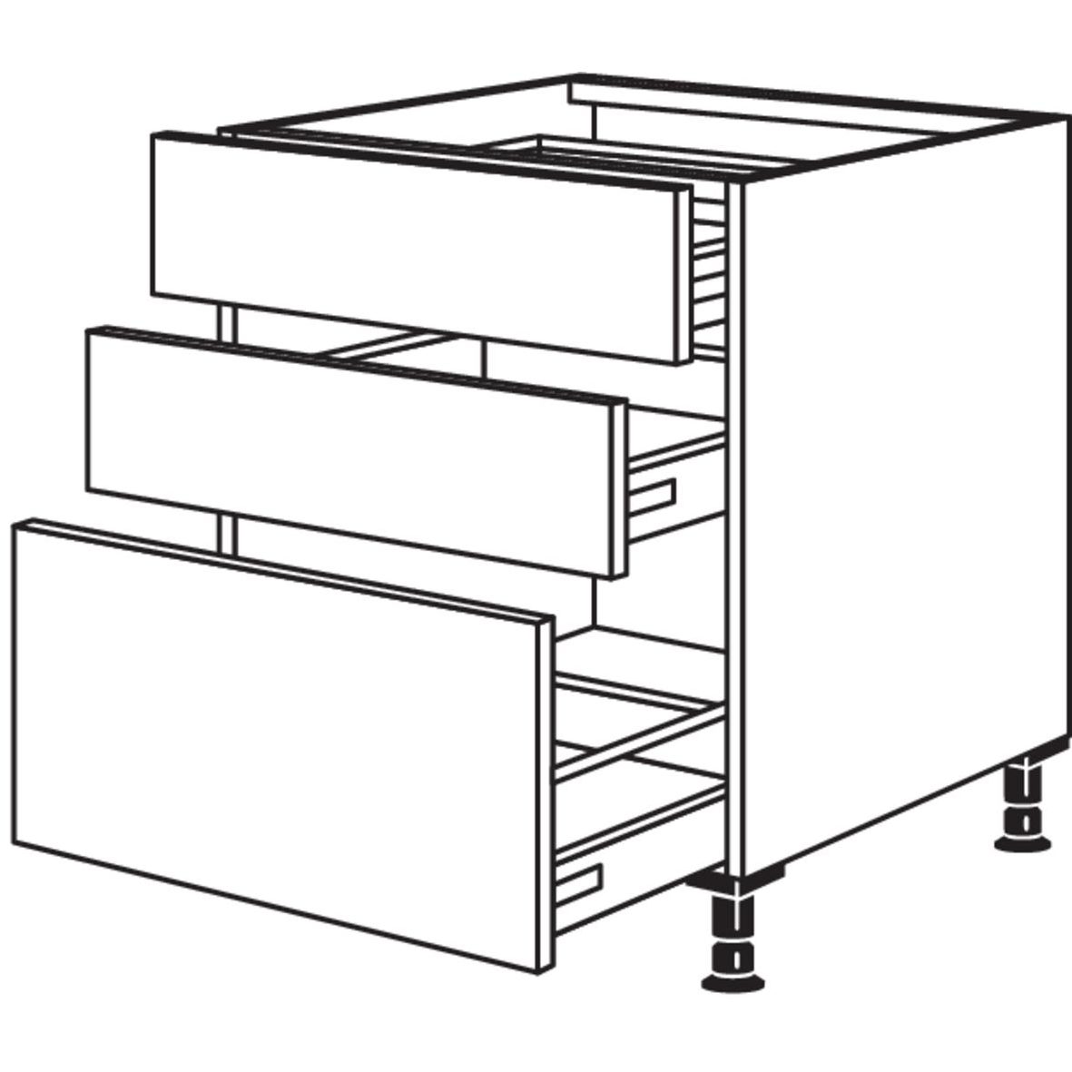 Nobilia Kochstellenschrank KD2SA60 20361
