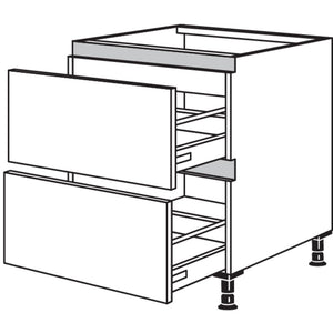 Nobilia Kochstellenschrank fuer Slim Line-Arbeitsplatten NK2A80-SL 51338