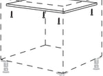 nobilia Konstruktionsboden zur Waermeisolation- 16 mm stark KKB100 10318