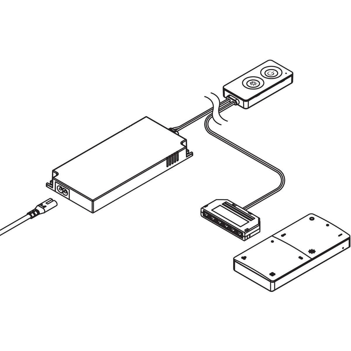 nobilia LED-Startset mit Fernbedienung- bestehend aus- LSET-SMART60-FB 15052