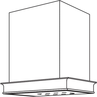 nobilia chimenea estilo rústico, recta, con cornisa para perfiles de cornisa 908 (KLH), K-LHL80 80 cm - KLHC perfil de estilo rústico, 65 mm de altura | 947 / Blanco | 106