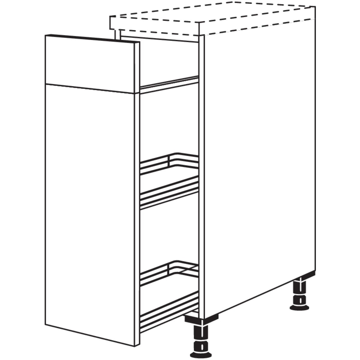Nobilia Maxi-Auszugschrank UAM30-M 42139