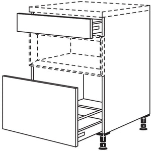 Nobilia Maxi-Auszugschrank fuer Regaleinsatz Case USAC100-M 23057