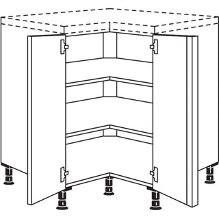 nobilia Maxi corner cabinet UDTE90-M 90 cm - Look | 099