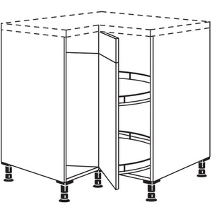 Nobilia Maxi-Karussellschrank UEK80-M 41092
