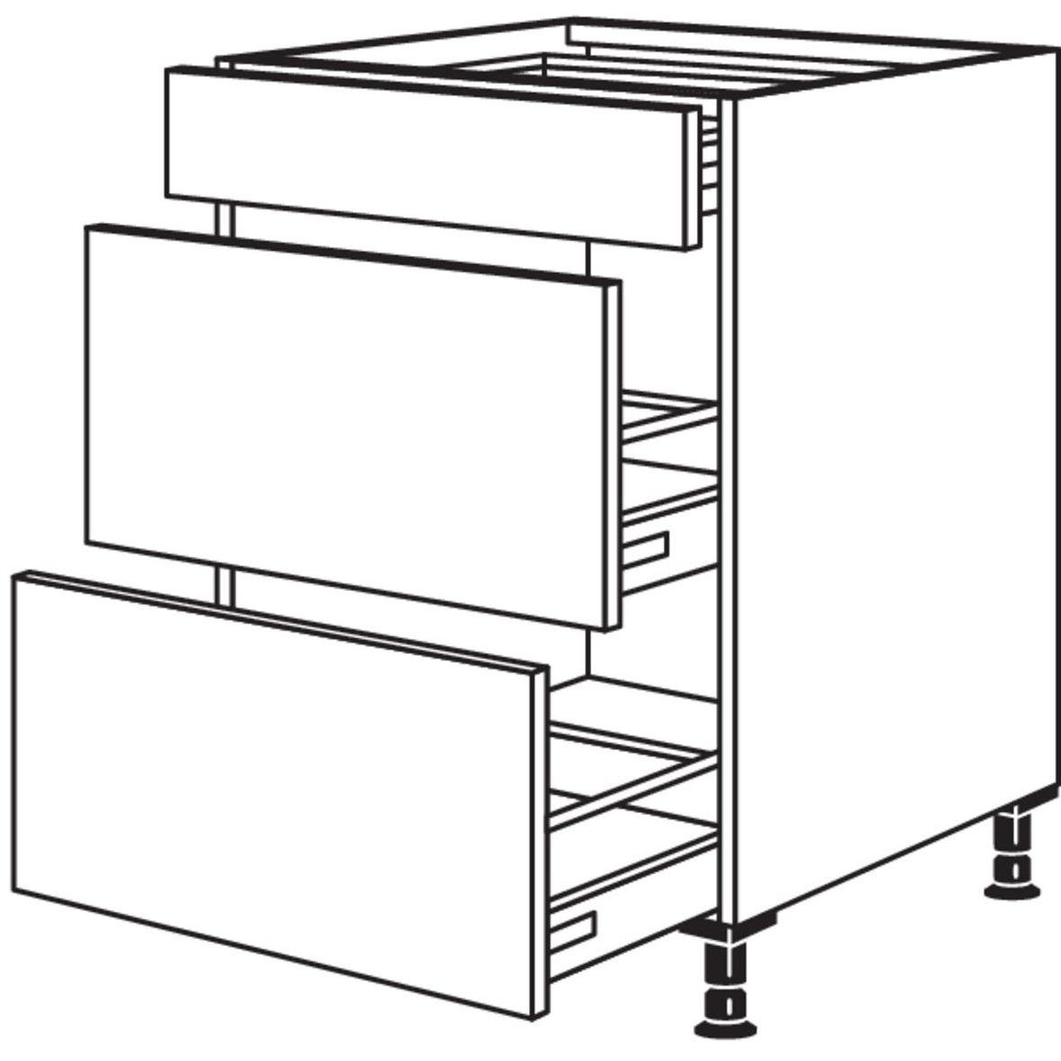 Nobilia Maxi-Kochstellenschrank KS2A120-M 43362