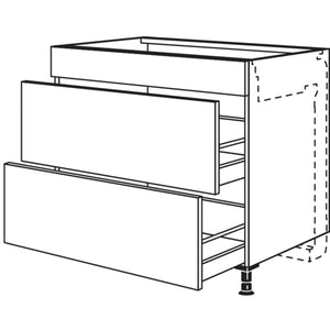 nobilia Maxi-Kochstellenschrank fuer Kochfeldabzug KM2A80-M 42656