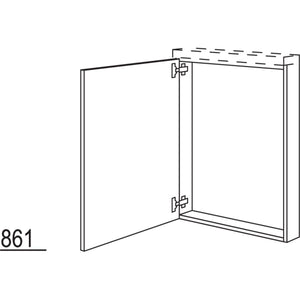 Nobilia Maxi-Rahmenteil URTD60-M 40134