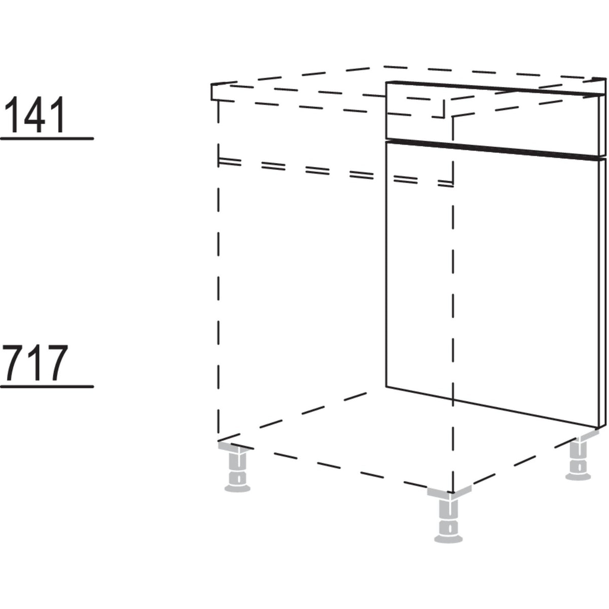 Nobilia Maxi-Rueckwandverkleidung RF60-86 21475