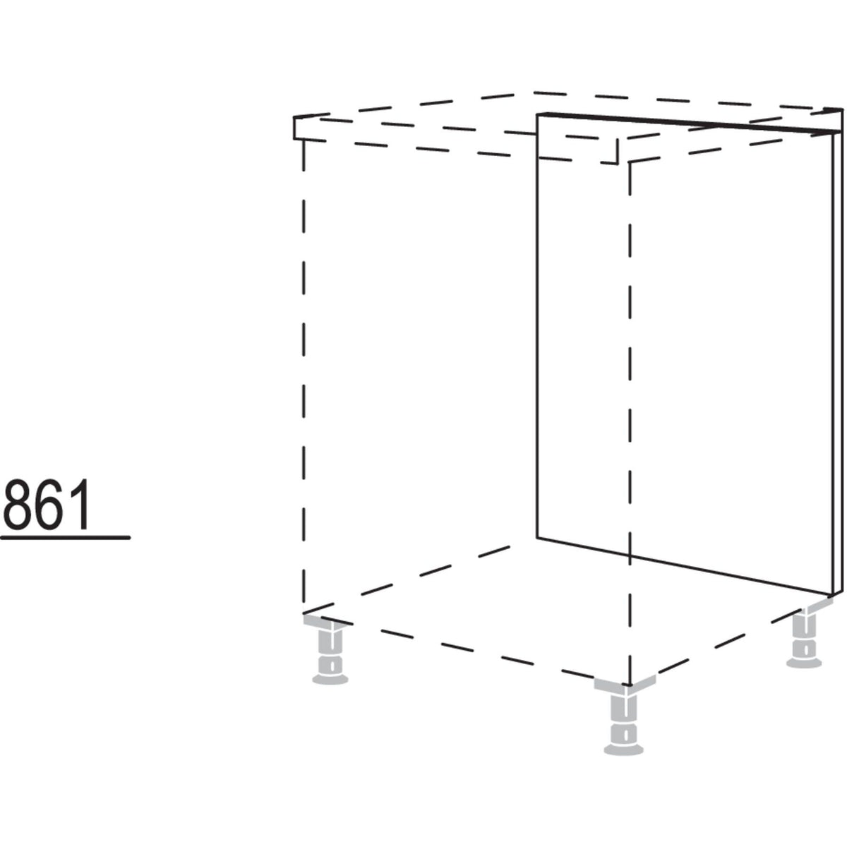 Nobilia Maxi-Rueckwandverkleidung RFD60-86 41560