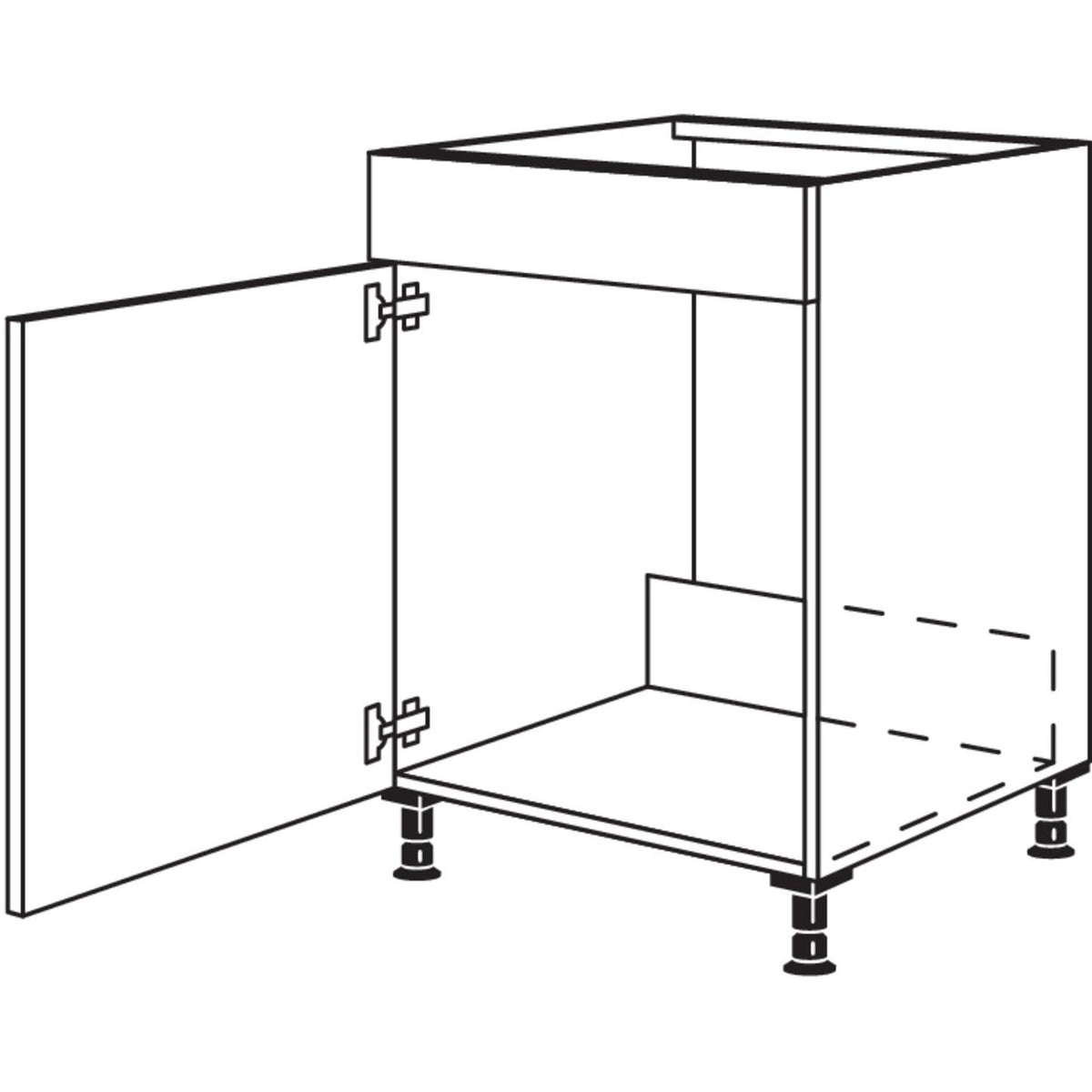 Nobilia Maxi-Spuelenschrank SPU60-M 21444
