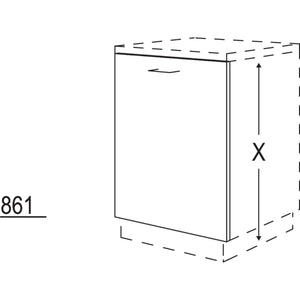 Nobilia Maxi-Tuerfront GSBD60-I-M 41866