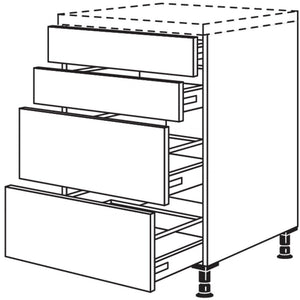 Nobilia Maxi-Unterschrank U2S2A60-M 21425