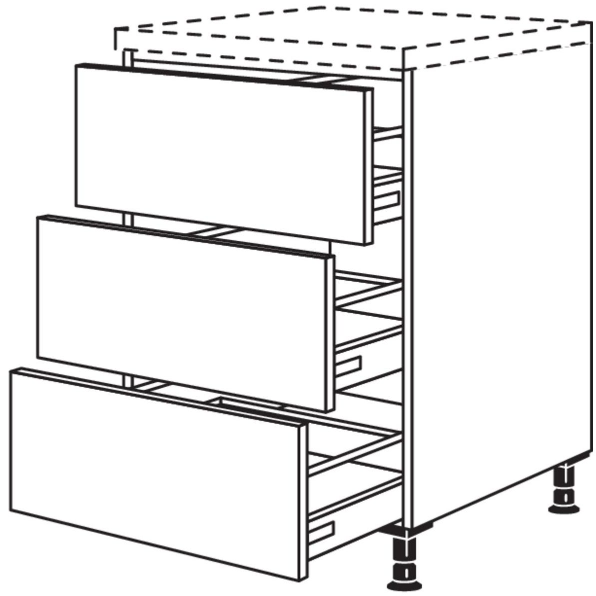 Nobilia Maxi-Unterschrank U3A100-M 21498