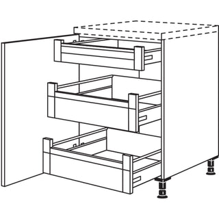 nobilia Maxi base cabinet UDI2A60-M 60 cm - Look | 099