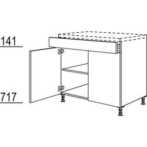 Nobilia Maxi-Unterschrank USG90-M 44409
