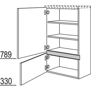 nobilia Midischrank NBM2T45-115 67772